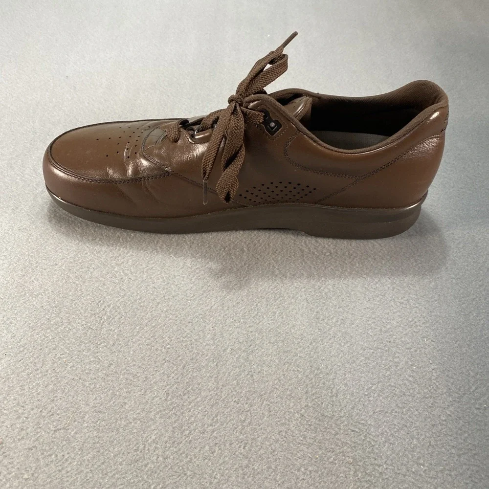 Sas Mens Shoes Time Out Antique Walnut Size 11 S Slim Leather With Box USA Made